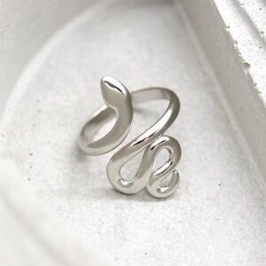 Silver Snake Ring